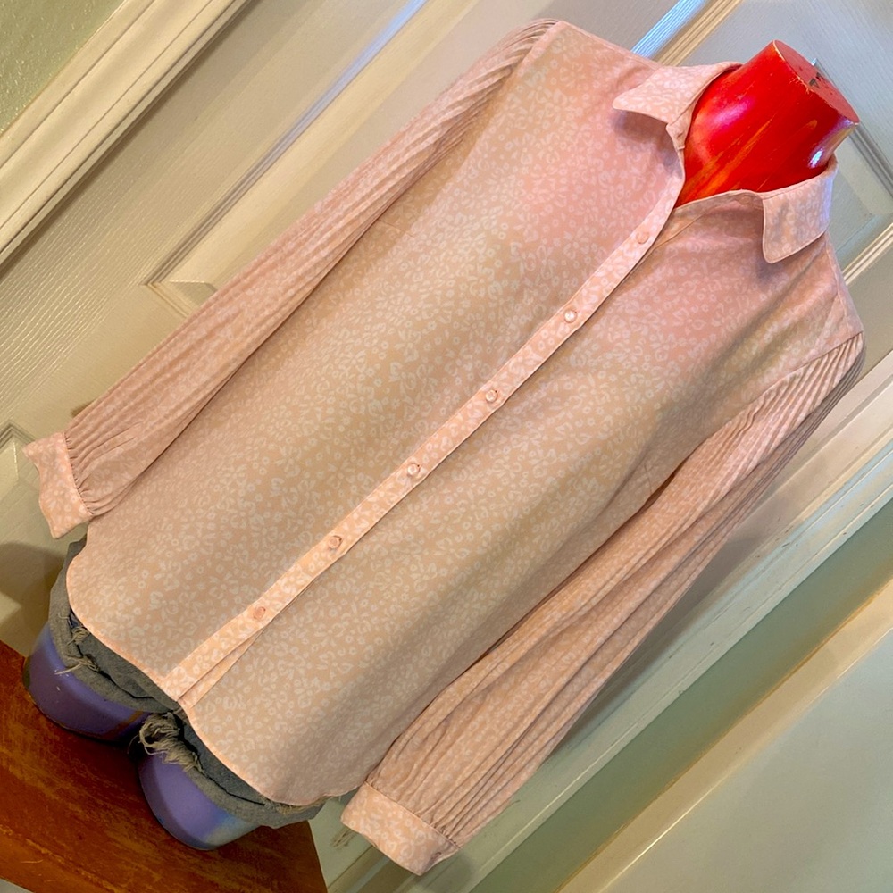 Elle Pink Floral Blouse
